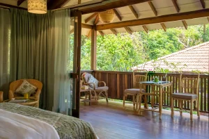 King Cottage Room in Mojigao Eco Resort Goa